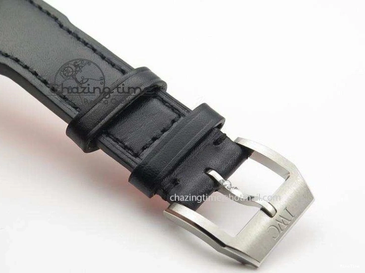 MIROTIME 0313 Mark XVIII IW327001 V6F Best Edition Black Dial On Black Leather Strap A Tailored 7307